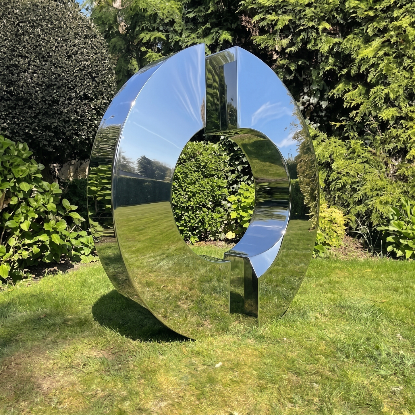 Arc Cut Horizon Sculpture