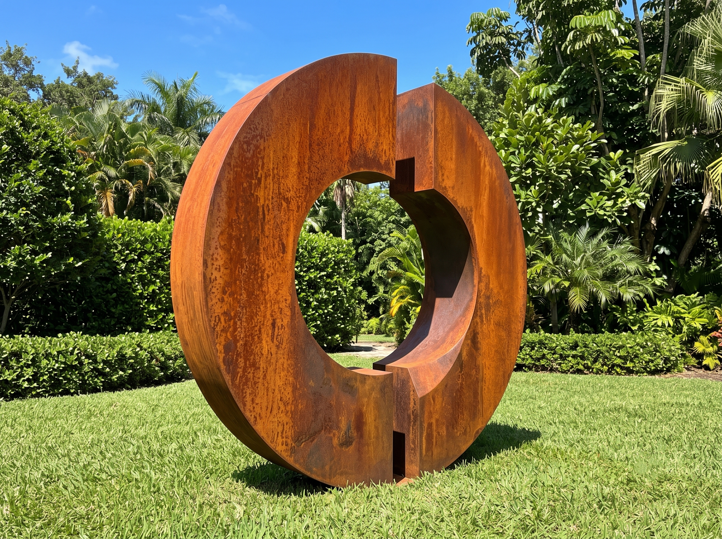 Arc Cut Horizon Sculpture