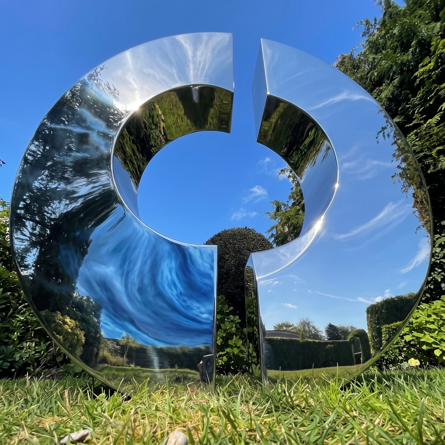 Arc Cut Horizon Sculpture
